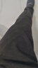 啄木鸟（TUCANO）牛仔裤男秋冬季宽松直筒商务休闲裤男弹力潮流裤子男装 黑灰色 40 实拍图
