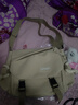 盛菲曼ins日系原宿复古工装斜挎包女韩国学生大容量邮差包男单肩背包潮 卡其色【胖云朵+4个徽章随机】 实拍图