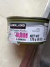 原装进口产品Kirkland阿拉斯加三文鱼罐头拌食煮蒸卤食用170G 三文鱼罐头*1罐 实拍图