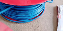 德力西（DELIXI）电线电缆BV6平方单芯单股铜线 家装铜芯进户总线50米蓝色零线  实拍图