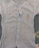 贝瑞加（Babyprints）婴儿连体衣2件夏季短袖婴儿衣服新生儿纯棉哈衣轻薄爬服 白蓝73 实拍图