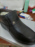 卡堡罗（KABAOLUO）棉鞋男冬季加绒加厚真皮保暖男士棉皮鞋防水防滑老人中老年爸爸鞋 5113黑色真皮精品版 40 实拍图