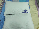 安睡宝（SOMERELLE）全棉酒店枕头三防护颈枕睡眠颈椎病深度睡眠专用儿童低枕芯一对装 实拍图