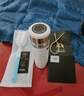 特美刻（TOMIC）智能保温杯男女士茶水分离泡茶杯陶瓷内胆便携车载水杯 【钛茶隔+陶瓷内胆】月光白350ml 实拍图