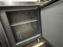志高（CHIGO）冷藏工作台商用操作台冰柜保鲜工作台厨房操作台奶茶设备平冷水吧台卧式冰箱冰柜冷柜冷藏柜 隐藏黑把手款-1.5*0.6（冷冻） 实拍图