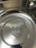 今万福 304不锈钢汤盆商用洗菜盆和面盆打蛋盆厨房盆料理盆子26cm 实拍图