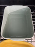北鼎（Buydeem）陶瓷饭盒猪猪盒便携便当盒保鲜盒带饭餐盒微波炉可用蒸锅烤箱适用 【18cm】小鹅黄+浅杉绿 实拍图