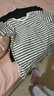 欧莎（OSA）气质优雅连衣裙子女夏季2025新款碎花半身裙子套装两件套 浅绿色B（后腰加橡筋） L 实拍图