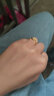 雪圈郁金香戒指女轻奢高级感开口花朵指环复古小众设计感2024年新款潮 实拍图