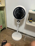 康佳（KONKA）空气循环扇电风扇家用大风力遥控落地扇涡轮换气扇办公室宿舍立式轻音风扇 白色机械摇头延长线款 实拍图
