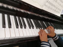 海伦（HAI LUN）家用考级钢琴立式实木88键儿童初学教学入门钢琴启航120SE 黑色 晒单实拍图