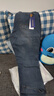 罗蒙（ROMON）牛仔裤男秋冬季休闲裤子男士直筒裤宽松阔腿男裤子 怀旧蓝 33 实拍图
