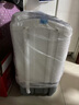 海飞（haifei）6.5公斤家用半自动洗衣机小型宿舍用尔迷你小巧双桶洗衣机半自动双缸洗衣机洗脱水一体家用洗衣机 6.5公斤半自动双桶透明黑 实拍图