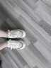 EBRUK MARE森马同品女鞋子女厚底包头半拖帆布鞋女夏季薄款2023新款增高松糕 白色（薄款透气） 36 晒单实拍图