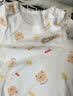 贝瑞加（Babyprints）新生儿连体衣婴儿包屁衣初生宝宝爬服纯棉三角哈衣四季内衣 兔59 实拍图