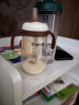 世喜学饮杯婴儿6个月+ 宝宝喝水壶PPSU奶瓶刻度杯牛奶吸管杯300ml 晒单实拍图