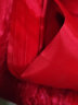 灵兰 170T涤塔夫大红绸红布 绣球布料 婚庆庆典彩旗布料剪彩大红花绸 002#珠光大红 晒单实拍图
