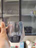 格娜斯（CRISTALGLASS）玻璃杯水杯家庭套装泡茶杯家用高颜值带把杯子钻石轻奢杯具水具 钻石杯280ml6只+杯刷 实拍图