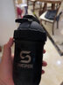 SHAKESPHEREShakeSphere健身摇摇杯新款大容量搅拌杯运动男水杯Tritan耐高温 经典款-磨砂实黑+白logo700ml 实拍图