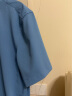 沙驰SATCHI男装男士衬衫春夏新款商务正装免烫修身易打理白色衬衣男 湖蓝/冰丝 41/175 晒单实拍图