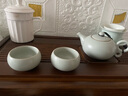 汝道 汝窑简约便携旅行茶具汝瓷功夫茶具干泡茶盘套装 陶瓷茶壶茶杯整套快客杯一壶两杯办公旅行套装 汝意壶一壶两杯旅行套装 实拍图