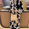 GUSKI法国奢侈品牌新款包包树膏皮单肩女士手提斜挎包情人节生日礼物女 杏色【Apricot】 送女友送老婆送妈妈 实拍图
