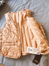 雅鹿羽绒马甲女轻薄羽绒服2025年秋冬季新款简约纯色内搭保暖休闲背心 豆沙粉-A版 L (165) 【推荐95-105斤】 实拍图