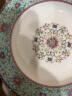 景德镇（jdz）官方陶瓷碗碟餐具创意个性奢华家用饭碗单个散件釉上彩宫廷珐琅彩 蓝珐琅8英寸深盘单个 实拍图