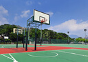 斯凯睿 篮球网加粗涤纶三色篮球网室内外比赛训练标准12扣篮球网兜2只装 涤纶篮球网12扣4mm三色一对 实拍图
