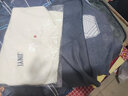 皮尔卡丹（pierre cardin）毛衣男秋冬季款打底针织衫男宽松半高领男装毛线衣加厚保暖衣服 米白+灰色【两件更划算】 2XL （建议150-165斤） 实拍图