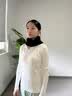 啄木鸟羊毛围脖女士秋冬季护颈保暖脖套骑行防寒防风围巾面罩帽子假领子 实拍图