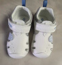 基诺浦（ginoble）婴儿学步鞋8-18个月男女儿童凉鞋24年夏季宝宝步前鞋GB2203白色 晒单实拍图