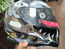 坦克（Tanked Racing）T127摩托车头盔全盔四季双镜片防雾电动车安全帽男  白虎 XL  实拍图