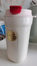 丽贝德咖啡杯不锈钢女高颜值水杯子陶瓷内胆保温杯米白色 460ML 实拍图