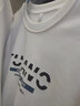 啄木鸟（TUCANO）卫衣男秋冬季潮流宽松圆领长袖t恤学生打底上衣 白色A(加绒)XL 实拍图