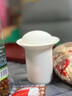 哲品「卵石系列」套装茶具茶杯佐藤大设计卵石硅胶盖解压杯盖手感好 茶壶-白色 实拍图