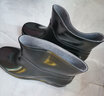 丽都依臣 雨鞋男 低筒劳保防水男士女士水鞋女时尚外穿雨靴防滑防水胶鞋加厚耐磨钓鱼厨房工地洗车专用定制轻便舒适 实拍图