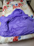 坦博尔羽绒服女时尚廓形可脱卸帽舒适保暖短泡芙外套TW336360简单紫175 实拍图