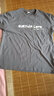 至唯 简约短袖t恤男士夏季2025新款男生宽松衣服重磅潮牌潮流体恤男款 T220深灰色 L【推荐120-135斤】 实拍图