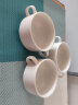摩登主妇西式双耳汤碗白色汤杯汤盅碗烘焙陶瓷餐具早餐粥碗汤盅 双耳碗单个象牙白 晒单实拍图
