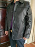 皮尔卡丹（pierre cardin）2026海宁新款真皮皮衣商务休闲男装头层牛皮翻领春秋夹克单皮薄款 黑色 黑色薄款 3XL 185 晒单实拍图