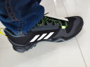 adidas AX3舒适户外登山徒步运动鞋男子阿迪达斯TERREX FX4575 黑/深灰/白/黄 42 实拍图