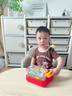 欣格儿童玩具电话机婴幼儿仿真座机多功能宝宝多功能早教电话风雪琴红 实拍图