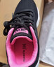 361°女鞋运动鞋女冬季网鞋361度网面透气女士休闲鞋百搭旅游跑步鞋子 乌黑色/西班牙粉2266 36 实拍图