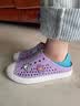 Skechers斯凯奇童鞋一脚蹬包头凉鞋春夏季女中童洞洞鞋308310L 实拍图