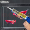瓦克（WACKER）121大型鱼缸胶水族馆玻璃胶水族箱密封胶防霉防水速干型透明色2支 实拍图