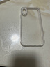 墨迪 适用于苹果xr/xs/max手机壳7/8plus透明加厚防摔保护套网红潮软壳个性创意 【透黑色】 苹果X/XS通用 实拍图