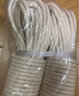 海斯迪克【京仓配送】蜡旗绳升旗绳旗杆升降绳 捆扎绳晾衣棉绳 6mm*100m HKL-68 实拍图