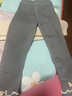 贝瑞加（Babyprints）女童打底裤秋冬宝宝加绒棉裤女孩加厚长裤儿童保暖裤子 浅灰140 实拍图