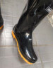 回力雨鞋男士冬季加绒保暖中高筒雨靴水鞋防水胶鞋套鞋6807黑高长绒42 晒单实拍图